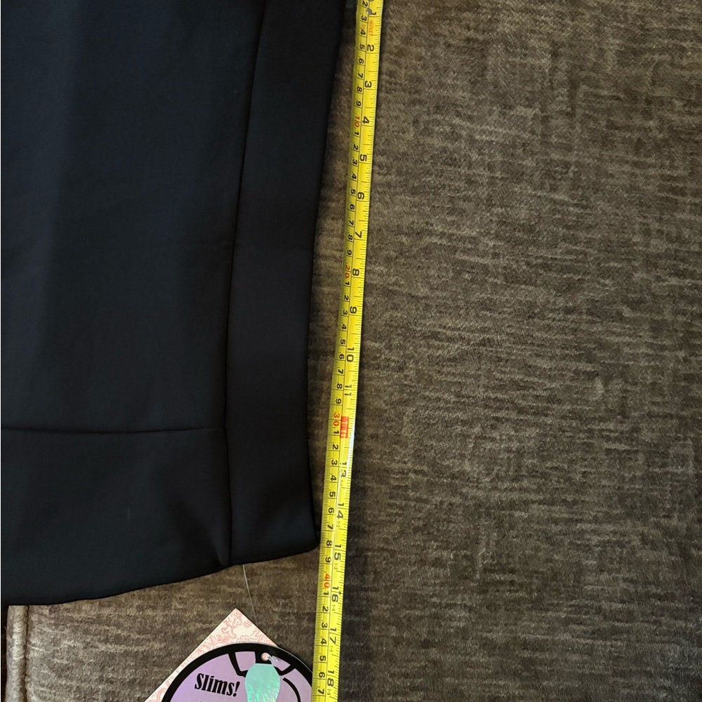 Harper Black Knee-Length Pencil Skirt - Picture 4 of 5